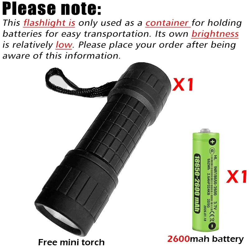 High Power LED Flashlights with Display Screen Zoom Tactical Torch Portable Rechargeable Lamp with Emergency Side Light Lantern