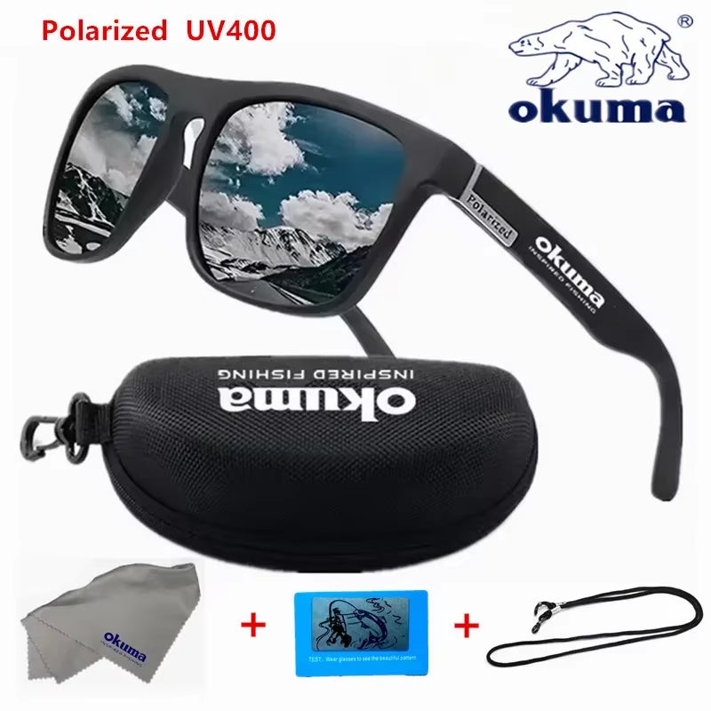 Polarized Sunglasses UV400 for Men and Women Outdoor Hunting, Fishing, Driving Bicycles, Sunglasses Optional Box