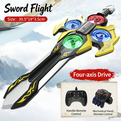 New  M17 Remote Control Flying Sword Quadcopter Children'S Gift Foam Watch Included Kids Aircraft Model Toy for Entertainment