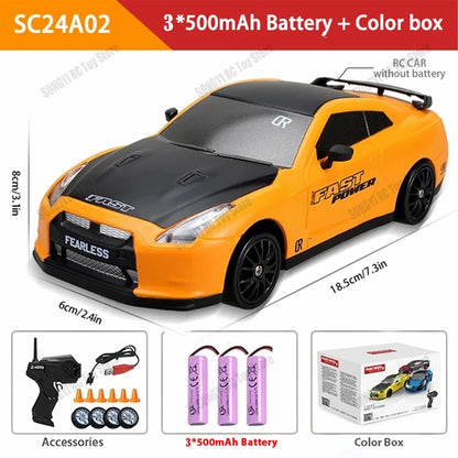 2026 New, Limited Edition Rc Drift GT3 RS 911 Mi SU7 1:24 Drift Racing Car, Racing Kids Gift with High Speed Remote Control