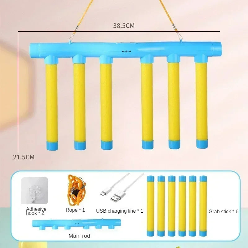 Fun Challenge Falling Sticks Game Set for Training Reaction Ability Educational Activity Parent-Child Interaction Party Game Toy
