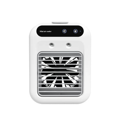 “Portable 3-In-1 Air Cooler Fan – Mini AC for Room, Office & Car | Fast Cooling + Humidifier | Ships from USA 🇺🇸 | Tiktok & Amazon Hot Seller!”