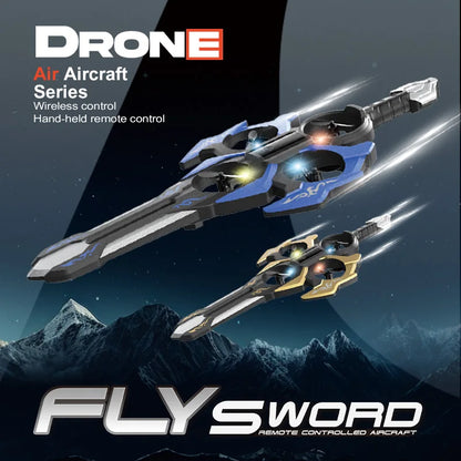New 2025 Sensory Sword Remote Control Toy Drone - Induction Flight Interactive Sword Toy for Boys Fixed Wing Airplane