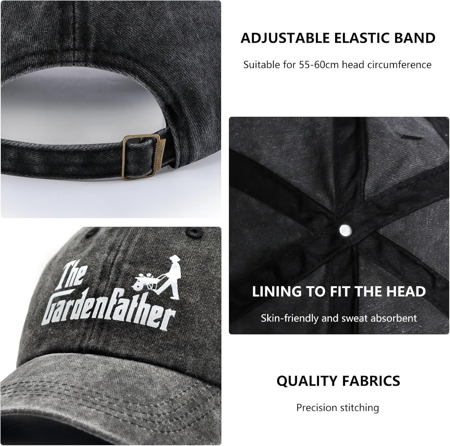 Gardening Gifts for Men Gardening Hat, Garden Accessories Decorations Hat