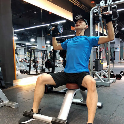 Reflective Shirt Quick Dry Short Sleeve Sport T-Shirt Gym Clothing Man Fitness Playeras Para Hombres Breathable Sportswear