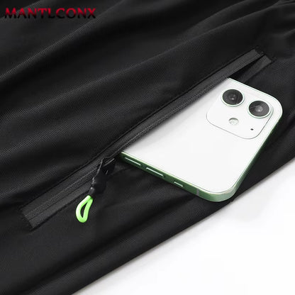 Summer Men'S Shorts Cool Sportswear Running Sport Shorts Casual Bottoms Gym Fitness Training Jogging Short Pants Men Black Gray