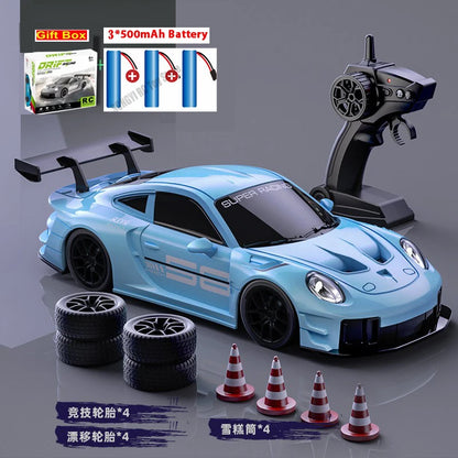 2026 New, Limited Edition Rc Drift GT3 RS 911 Mi SU7 1:24 Drift Racing Car, Racing Kids Gift with High Speed Remote Control