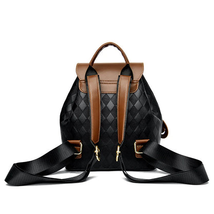 Female Backpack Casual Multifunction Women Leather Backpack Shoulder School Travel Back Pack