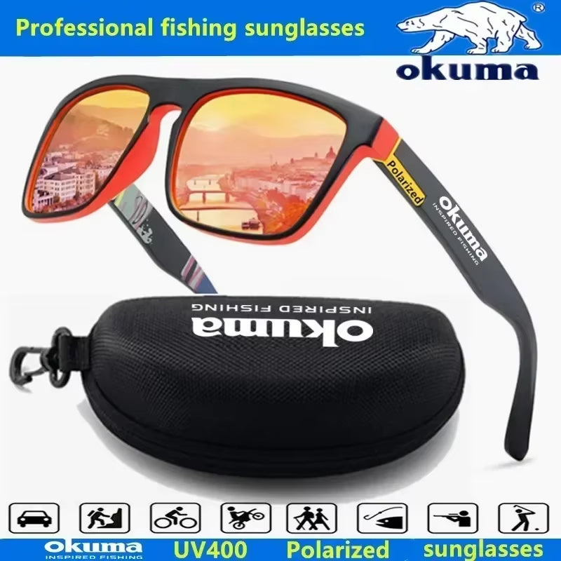 Polarized Sunglasses UV400 for Men and Women Outdoor Hunting, Fishing, Driving Bicycles, Sunglasses Optional Box