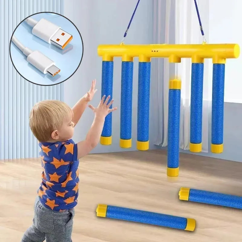 Fun Challenge Falling Sticks Game Set for Training Reaction Ability Educational Activity Parent-Child Interaction Party Game Toy