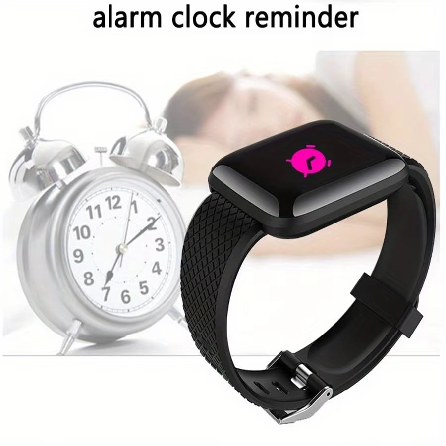 Smartwatch Men Women Wristwatches Smart Watch Message Fitness Monitor Bracelet Birthday Gift Electronic Clock for Android IOS