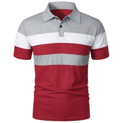 Summer Luxury Polo Shirt Mens Polo Large T Shirts Stritching Shorts Sleeve Turn-Down Collar Business Tee Shirt Sweatwear 6XL